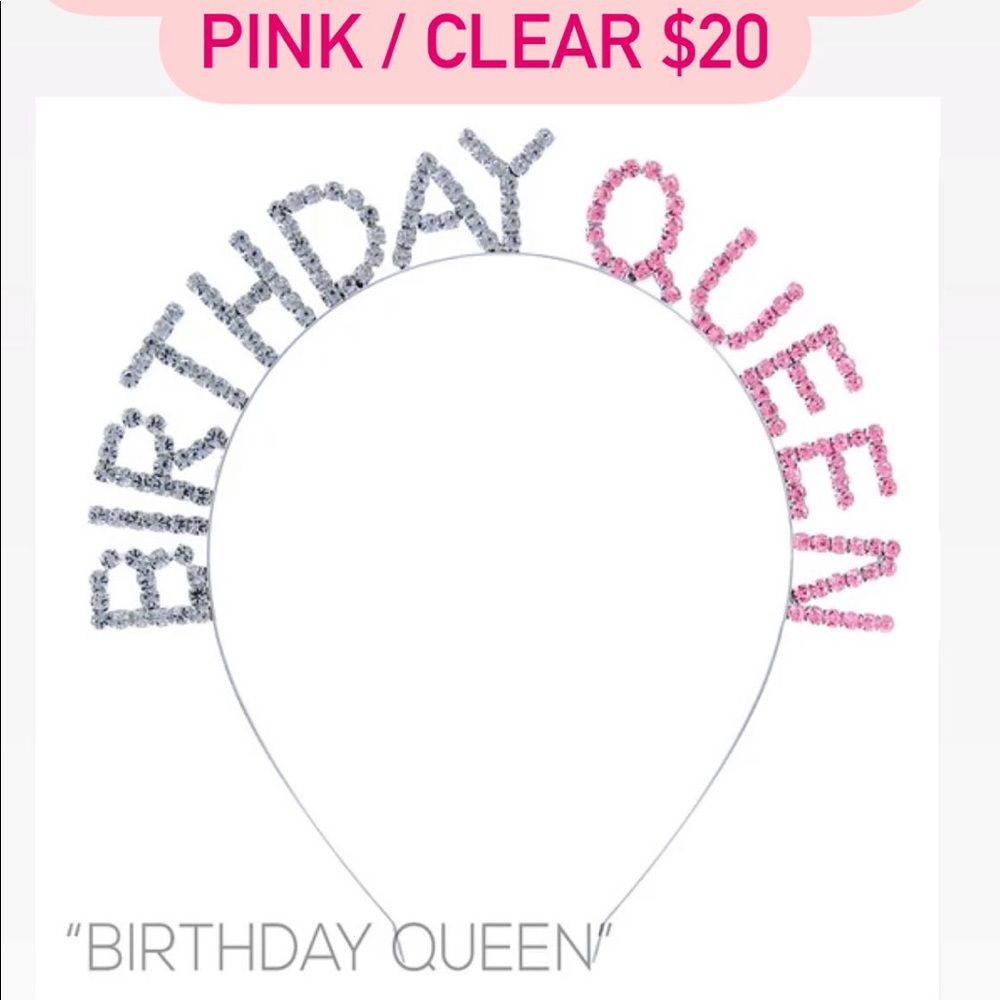 Bday headband